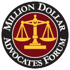 million dollar advocates forum member badge